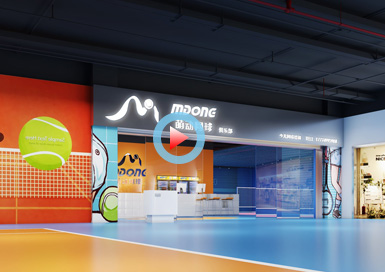 網(wǎng)球館裝修設計全景案例