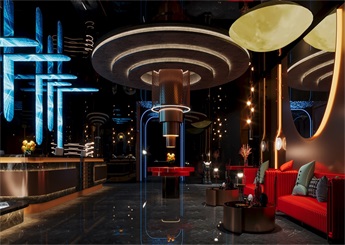 嘉興足浴K歌會所裝修設(shè)計(jì)案例