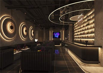 HZ Sober Bar清吧裝修設(shè)計案例效果圖